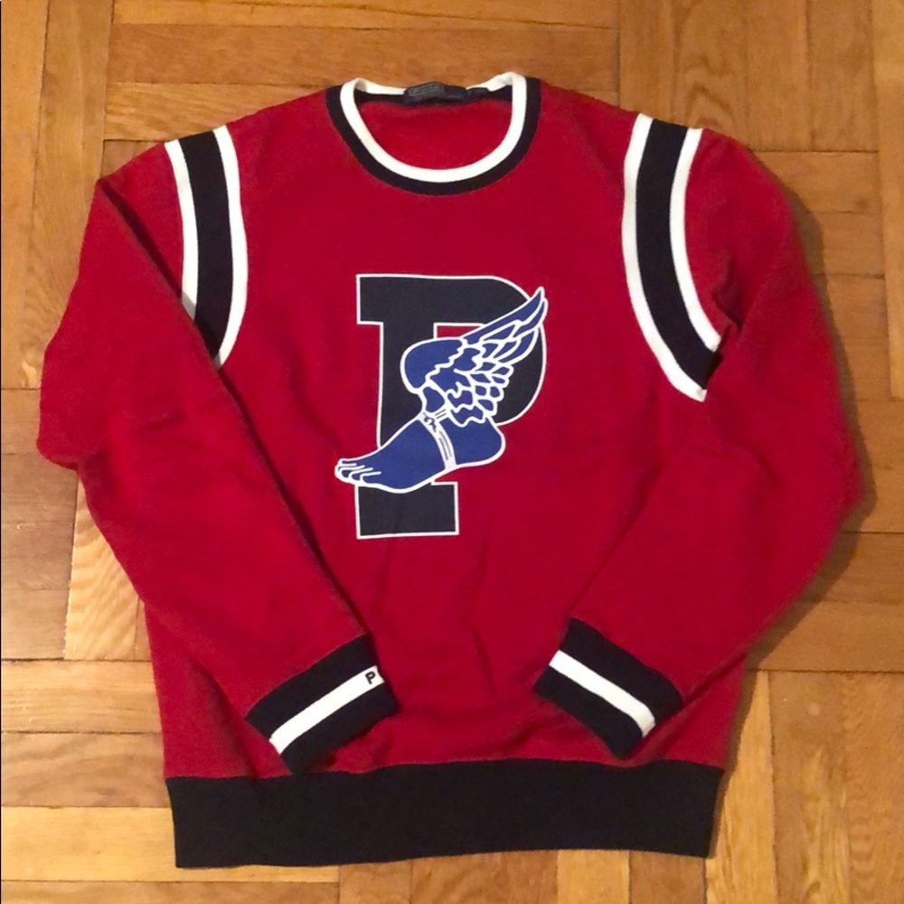 Ralph Lauren P wing sweatshirt.